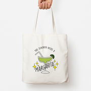 This Senorita Needs A Margarita - Funny Quotes Tote Bag 1