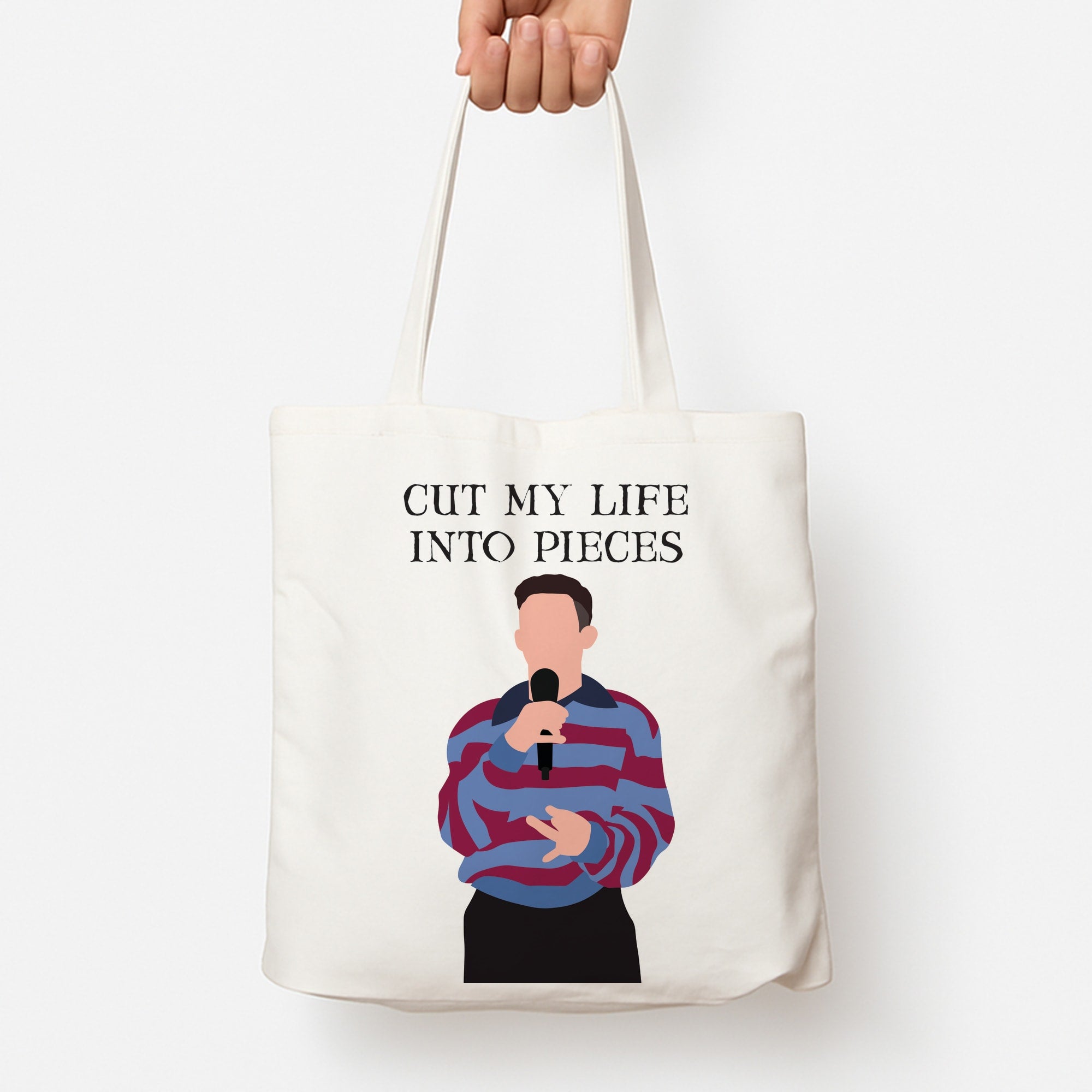 Cut My Life Into Pieces Karaoke Tote Bag