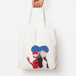 Marinette And Ladybug Tote Bag