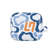 Norris Helmet Pattern - Blue AirPods Case 3