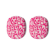 Norris Helmet Pattern - Pink AirPods Max Case 3