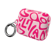 Norris Helmet Pattern - Pink AirPods Case 8