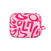 Norris Helmet Pattern - Pink AirPods Case 5
