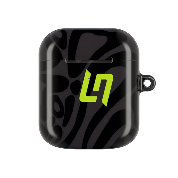 Lando Norris Helmet Pattern - Black AirPods Case - AirPods 1