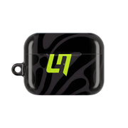 Norris Helmet Pattern - Black AirPods Case 6