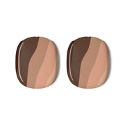 multi abstract nude AirPods Max Case 3