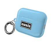 Band Name Blue AirPods Case 8