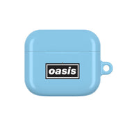 Band Name Blue AirPods Case 3