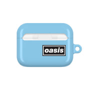 Band Name Blue AirPods Case 7
