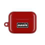 Band Name Red AirPods Case 6
