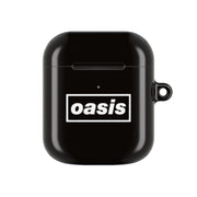 Band Name Black AirPods Case 1