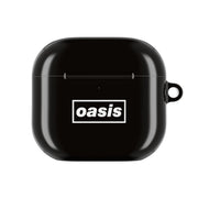 Band Name Black AirPods Case 4