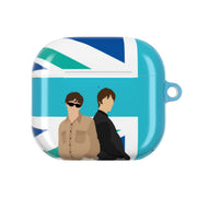 British Flag Band Members AirPods Case 4