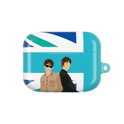 British Flag Band Members AirPods Case 5