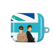 British Flag Band Members AirPods Case 3