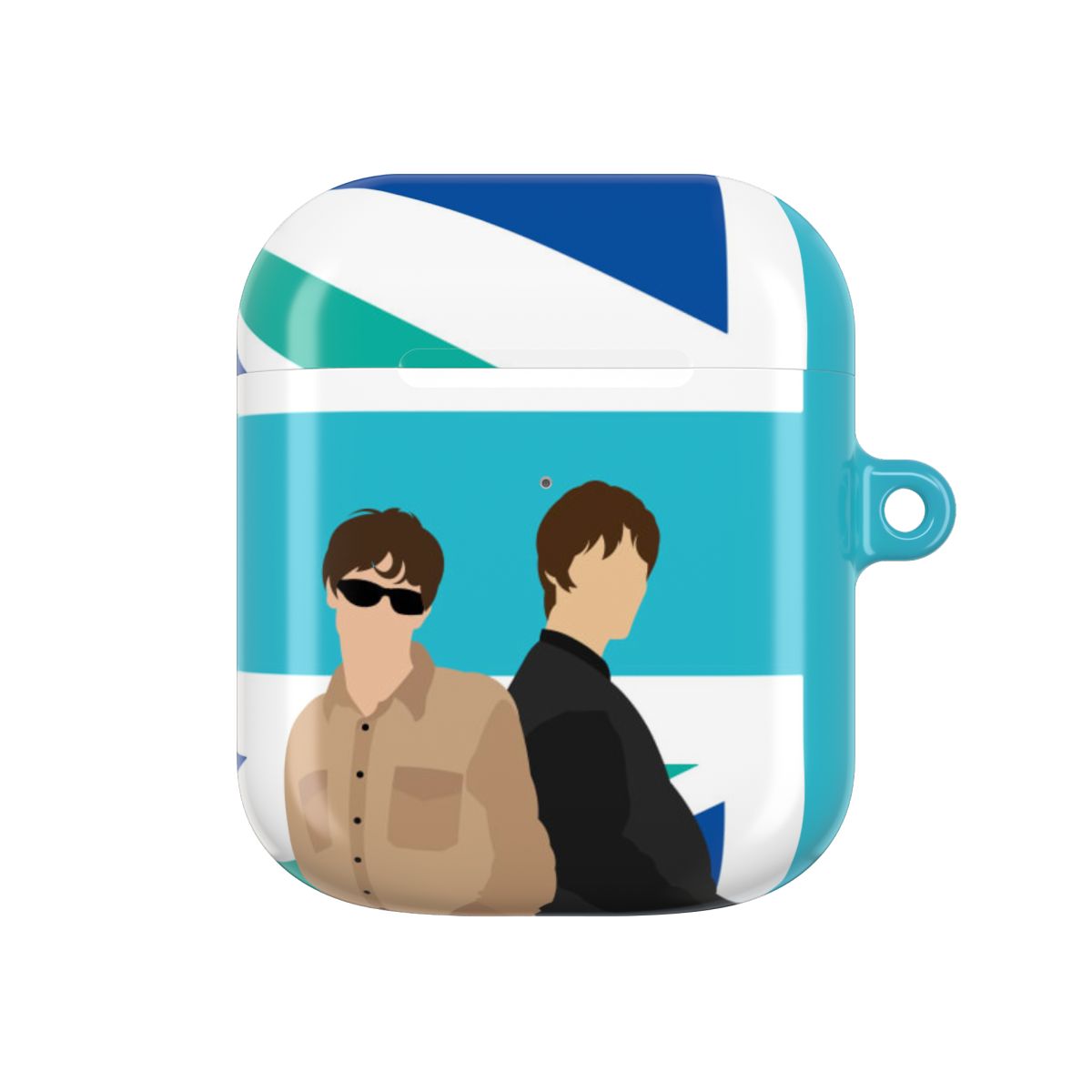 British Flag Band Members AirPods Case