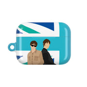 British Flag Band Members AirPods Case 6