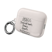 Fact - Bears Eat Beets - Bears, Beets, Battlestar Galactica AirPods Case 8