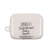 Fact - Bears Eat Beets - Bears, Beets, Battlestar Galactica AirPods Case 6