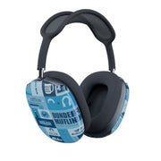 Office Blue Patchwork AirPods Max Case 2