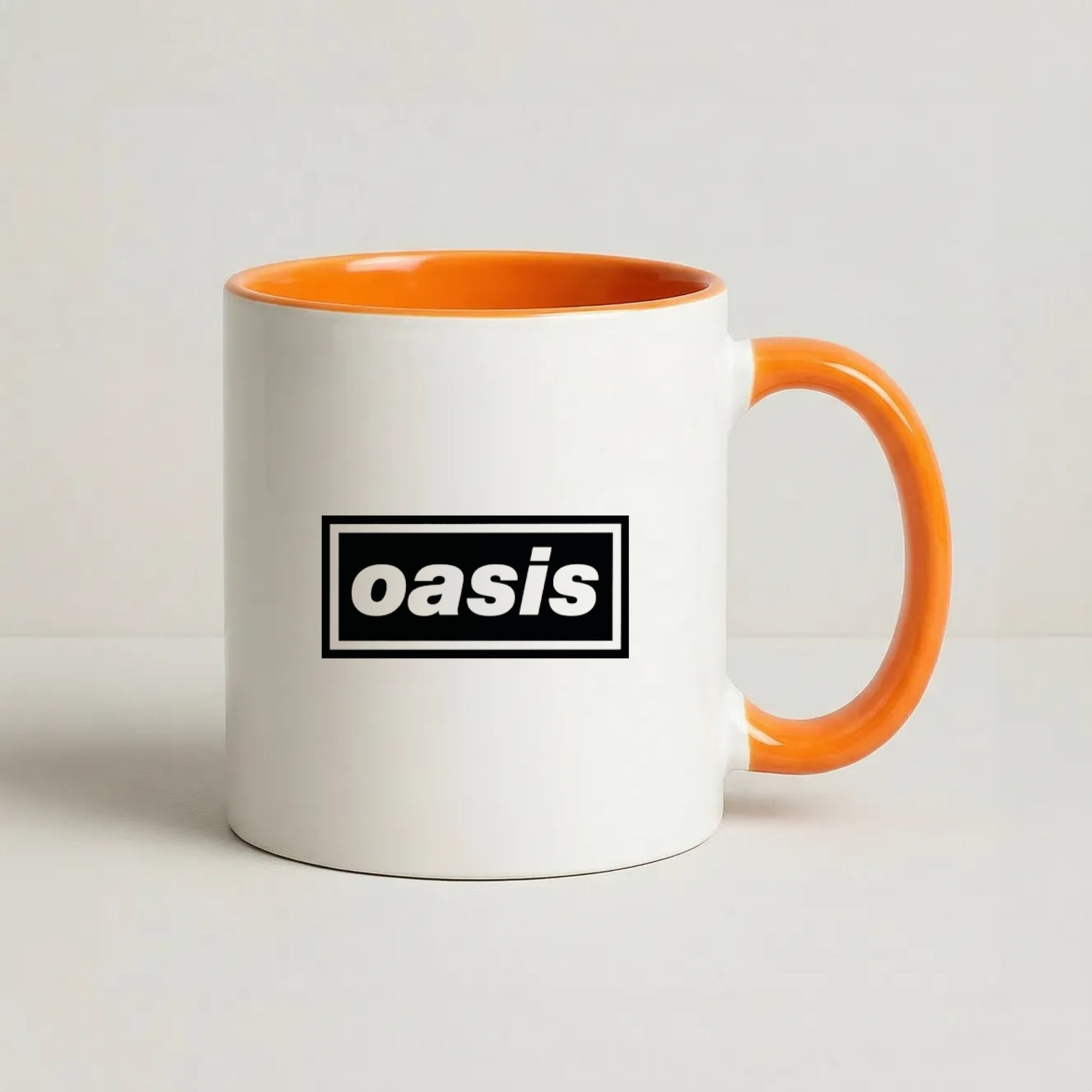 Band Name Coffee Orange Mug