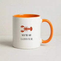 You're My Lobster Coffee Orange Mug