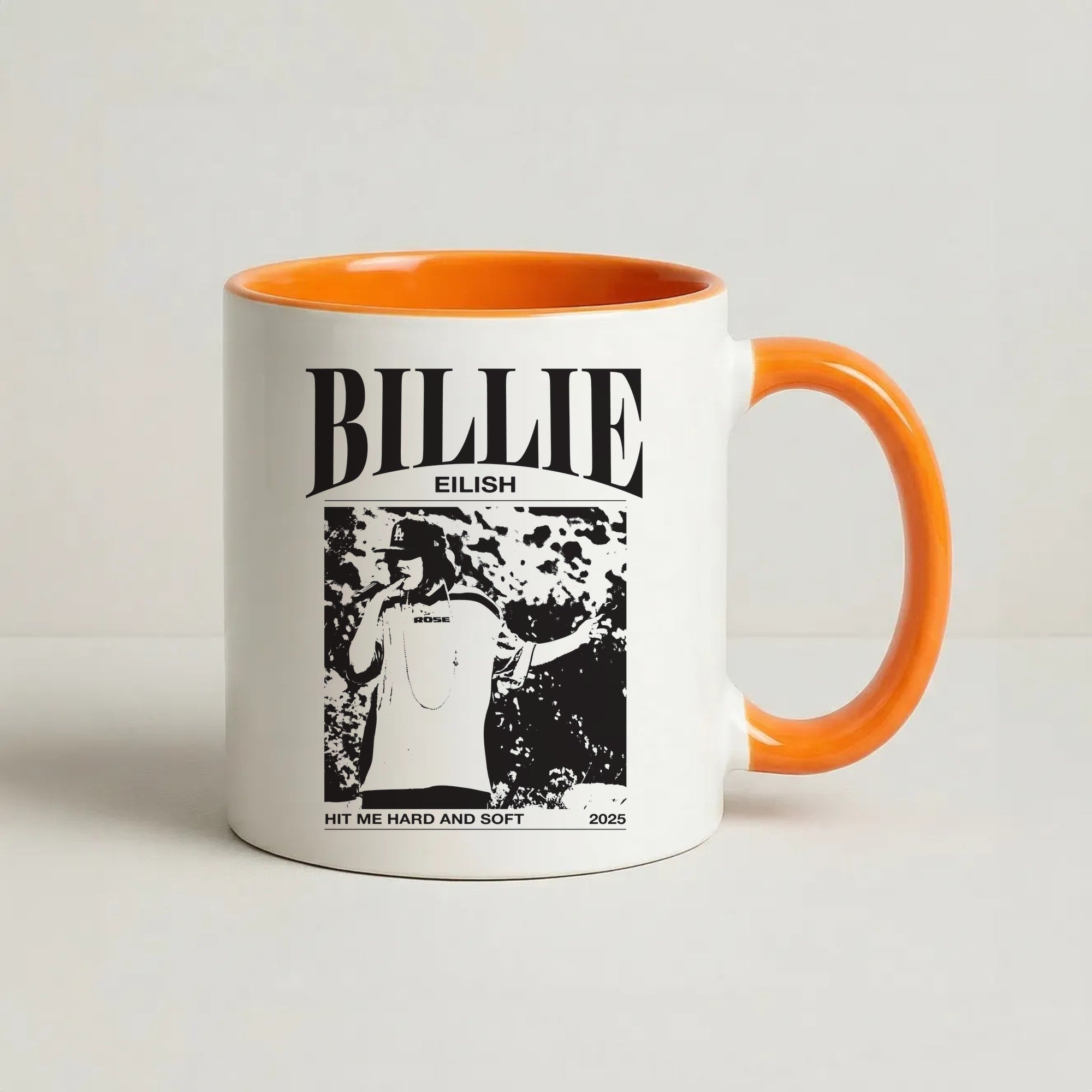 HMHAS Red Coffee Orange Mug