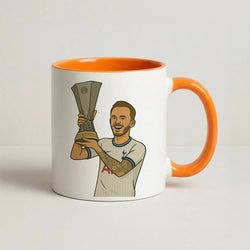 Maddison's Trophy Lift Coffee Orange Mug