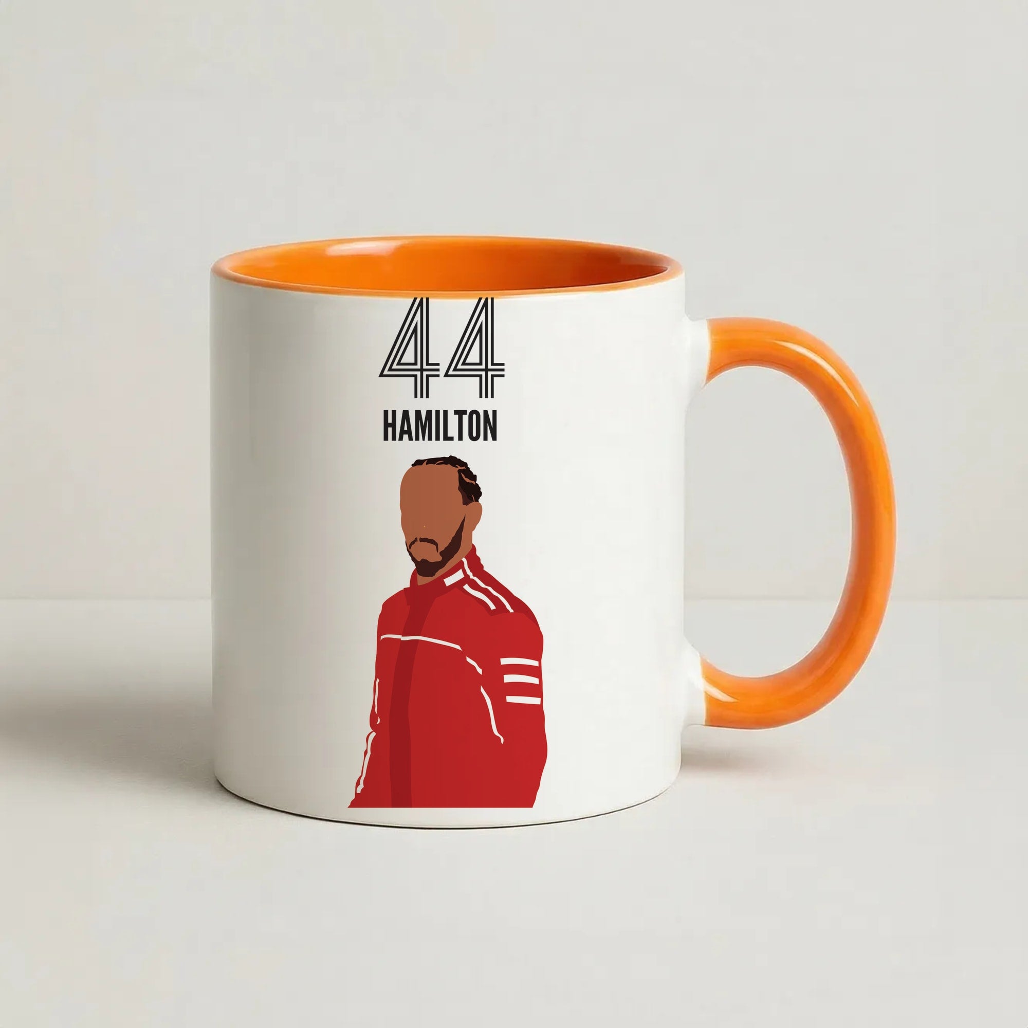 Hamilton 2026 Coffee Orange Mug