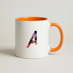 Avengers Logo - Marvel Coffee Orange Mug