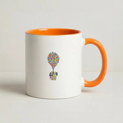 House Up Coffee Orange Mug