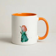 Watercolour Princess Merida Brave Fairytale Mug 7