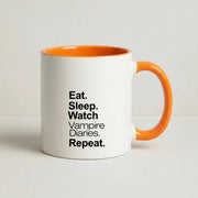 Eat Sleep Watch VPD Repeat Mug 7