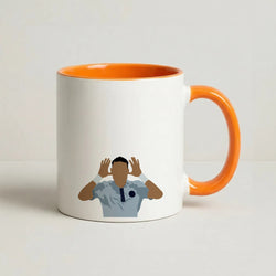 Neymar - Football Coffee Orange Mug