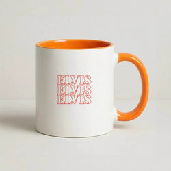 Layered Coffee Orange Mug