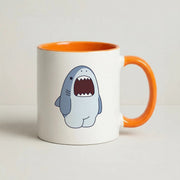 Chubby Shouting Shark Mug 7