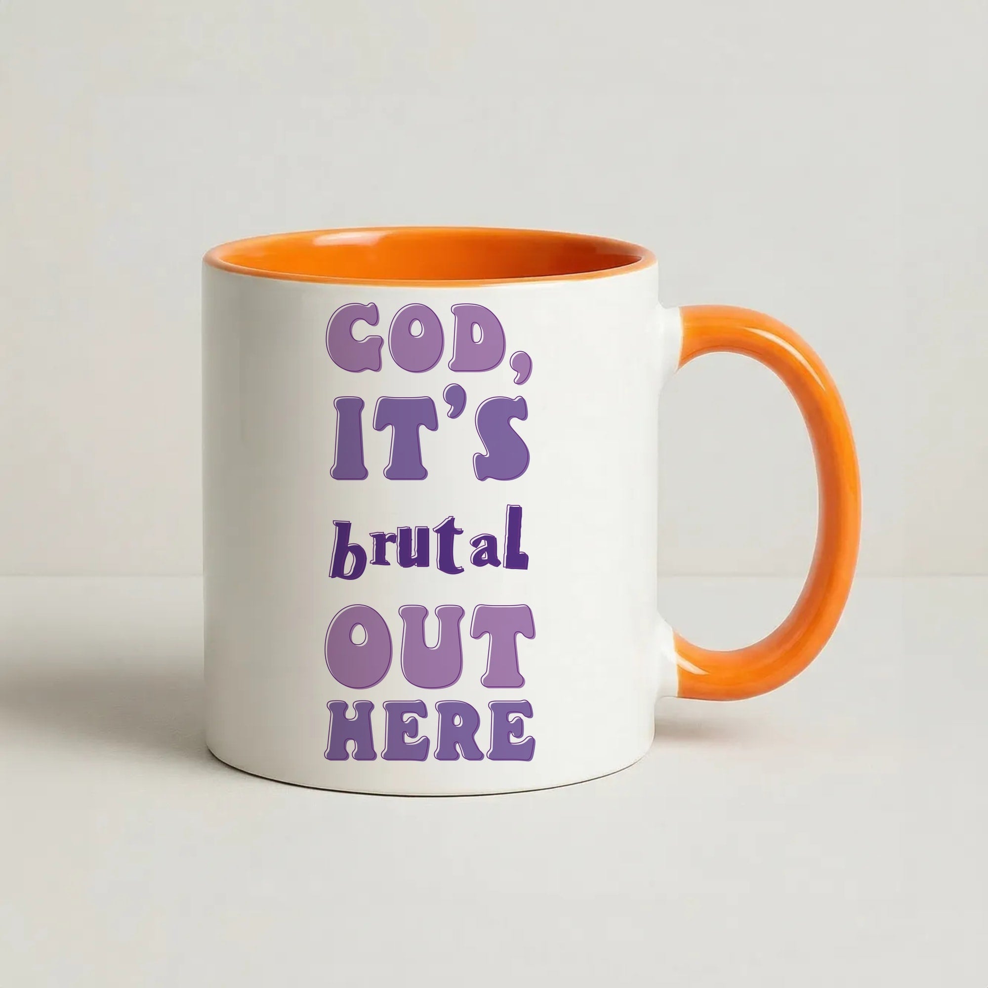 Brutal - Olivia Coffee Orange Mug