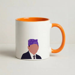 Prison Mike Coffee Orange Mug