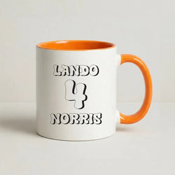 Lando 4 Coffee Orange Mug