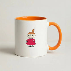 Little My Coffee Orange Mug