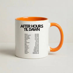 2026 Tour AHTD Coffee Orange Mug