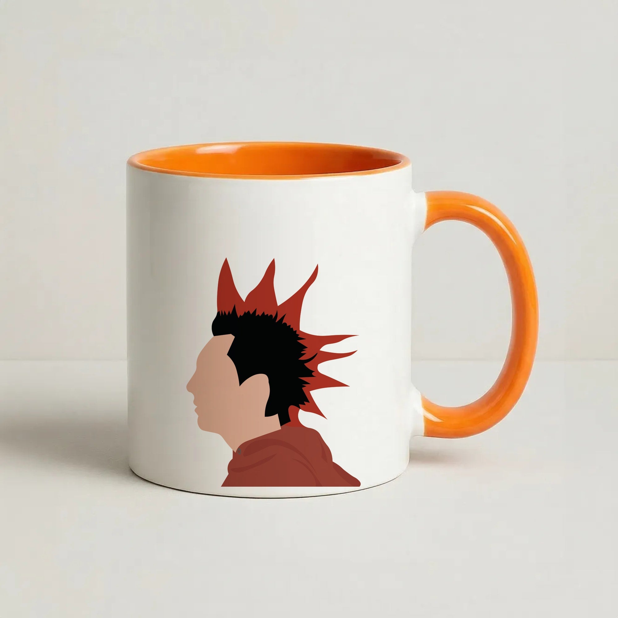 Hawk - C Kai Coffee Orange Mug