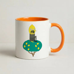 Earl Of Lemongrab Coffee Orange Mug