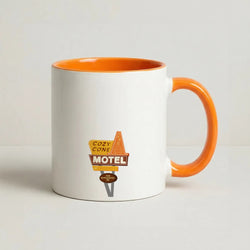 Cozy Cone Motel - Cars Coffee Orange Mug
