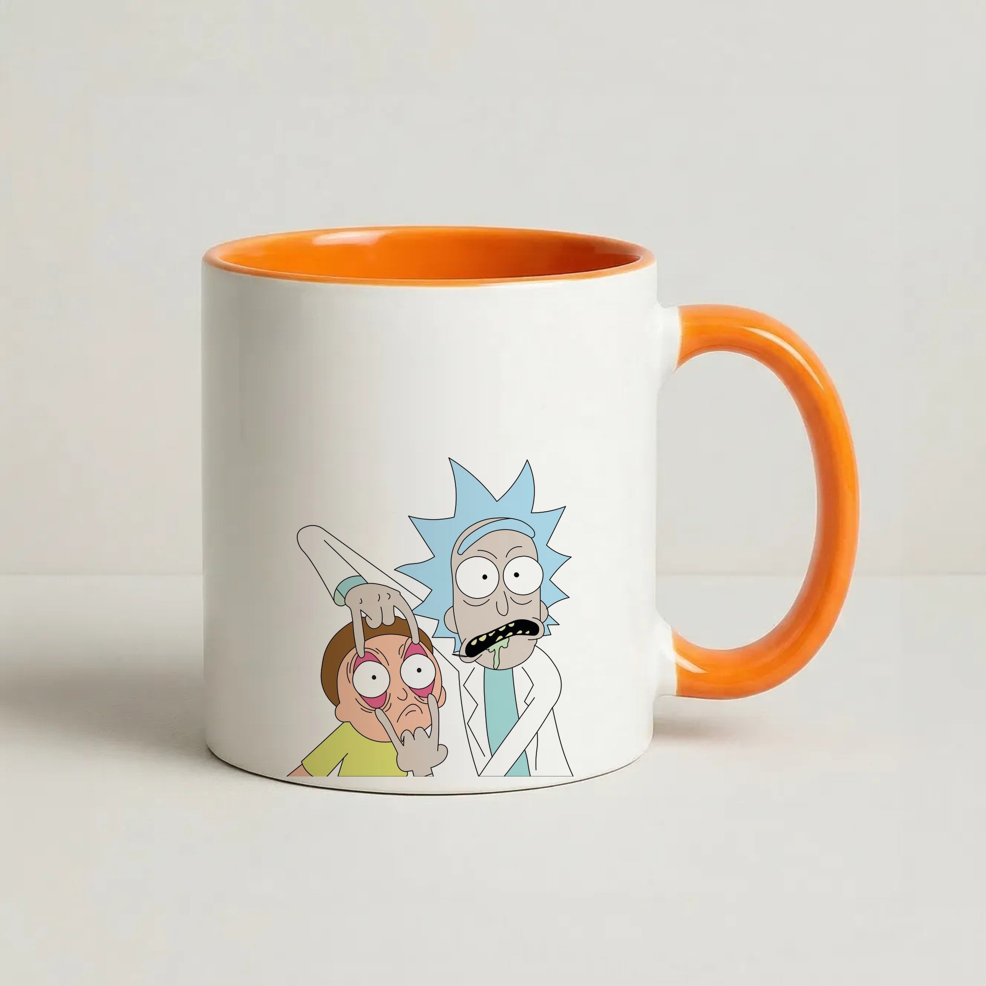 Psychedelic - RAM Coffee Orange Mug