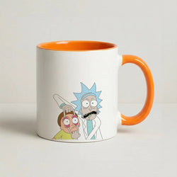 Psychedelic - RAM Coffee Orange Mug