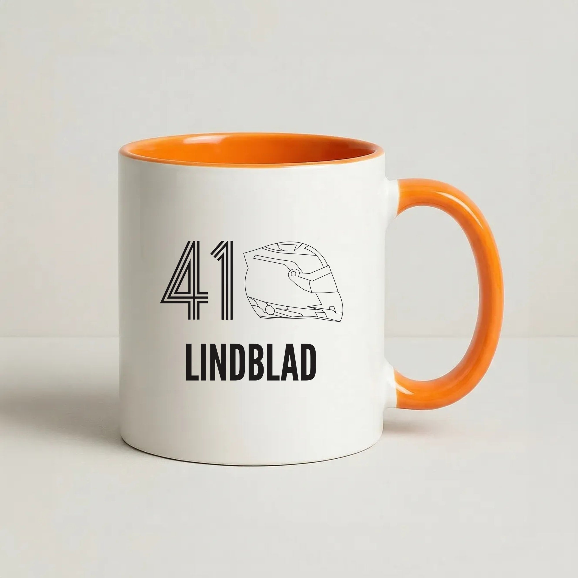 Lindblad Helmet 2026 Coffee Orange Mug