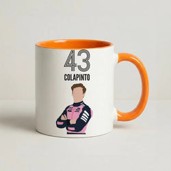 Colapinto 2026 Coffee Orange Mug