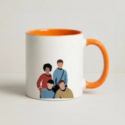 Characters Coffee Orange Mug