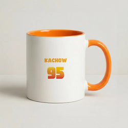 Kachow 95 - Cars Coffee Orange Mug